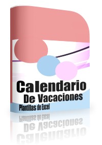 calendario de vacaciones en excel