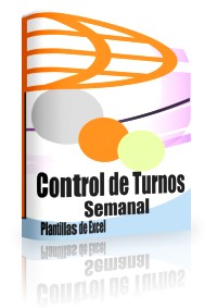 control de turnos semanal en excel